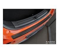 Avisa Protection de seuil arrière inox noir compatible avec MG ZS FL 2019-2024 'British Flag'