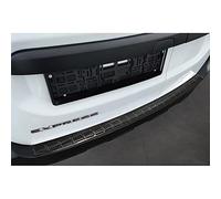 Avisa Protection de seuil arrière inox noir compatible avec Renault Express Furgon 2021- 'Ribs'