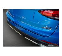 Avisa Protection de seuil arrière INOX Noir Mat Compatible avec MG ZS II 2024- 'Ribs'