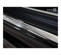 Avisa Protection de Seuil de Coffre Acier INOX sur Mesure | compatible avec Volvo XC40 2018- - Argent - 2-pièces