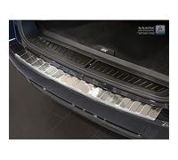 Avisa Protection de Seuil de Coffre Acier Inox sur mesure | compatible avec BMW Série 5 G31 Touring 2017-2020 excl. M-Sport - Argent