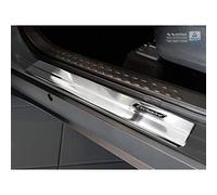 Avisa Seuils de portes inoxydable compatible avec Toyota C-HR 2016- & RAV4 IV FL 2016-2018 - 'Exclusive' - 4-pièces, Argent