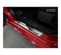 Avisa Seuils de portes inoxydable compatible avec Toyota Corolla XII Limousine/Hatchback/Touring Sports 2018- & Toyota Corolla Cross 2022- & Suzuki Swace Combi 2020- 'Hybrid' 4-pièces