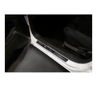 Avisa Seuils de portes universels 'Shadow Premium' Aluminium/Noir 2-pièces - 54 x 4 cm