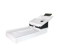 Avision AD345GFN Scanner de Documents A4 Recto-Verso avec unité à Plat A4 | 60 ppm/120 ipm | 100 Pages ADF | USB 3.1 | Numérisation des Documents jusqu'à 600 cm de Long | Pilote ISIS