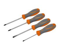 AVIT AV05011 pour l'atelier Jeu de tournevis 4 pièces vis à fente, cruciforme Phillips