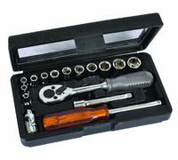 Avit AV07031 Coffret 1/4 16 pièces avec cliquet réversible