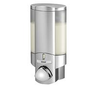 AVIVA Single Bottle Soap and Shower Dispenser, Satin Silver by Better Living