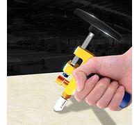 Aviviva Coupe Carreaux Manuel 2 en 1 Coupe-Verre Manuels Outils de Coupe Carrelage avec Roue Machine de découpe Manuelle pour ouvre-carrelage en Verre et céramique