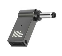 Avizar Adaptateur de Charge USB-C 100W vers Connecteur 4.0 x 1.7mm, Gris