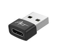 Avizar Adaptateur USB-C vers USB Mâle pour Charge et Transfert 480 Mb/s Noir