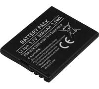 Avizar, Akku Nokia 2680 slide/7610 Supernova 3,7 V 860 mAh Li-Ion, Schwarz