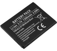 Avizar, Alcatel One Touch 990/915/985 Batterie smartphone Li-Ion 1300mAh 3,7V, noir