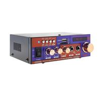 Avizar Amplificateur Audio Stéréo Multifonction Bluetooth USB SD FM Violet