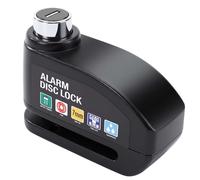 Avizar Antivol Bloque Disque Moto avec Alarme 110 dB en Alliage de Zinc Noir