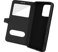 Avizar, Apple iPhone 13 Pro Coque double fenêtre et support, Noir