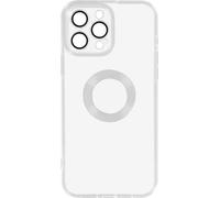 Avizar, Apple iPhone 14 Pro étui en silicone transparent style chrome, Transparent