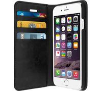 Avizar, Apple iPhone 6, 6s étui flip style portefeuille, noir