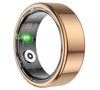 Avizar Bague Connectée Taille 12 Modèle Titan avec Étui de Charge Dorée