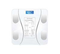 Avizar Balance Électronique avec Écran LCD Capteur Température et Calories Blanc