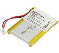 Avizar, Batterie de contrôleur sans fil PS3 3,7 V 1000 mAh Li-Polymer Gris, Gris