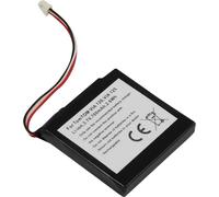 Avizar, batterie de rechange GPS TomTom VIA 120/125 3,7 V 700 mAh Li-Ion, noir