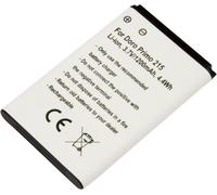 Avizar, batterie de rechange Li-Ion 3.7 V 1200mAh pour Doro Primo 215 - longue durée,