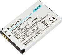 Avizar, batterie de rechange Li-Ion 3.7 V 1300mAh pour CAT B25 - puissance extra forte, blanc