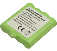 Avizar, batterie de rechange Midland M48 Plus 4,8 V 700 mAh NiMH, vert
