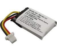 Avizar, batterie de rechange Plantronics CS540/565 140 mAh Li-Polymer, blanc