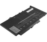 Avizar, batterie de rechange pour Dell Latitude E7270 Li-Polymer 11,4V 3680mAh 42Wh, noir