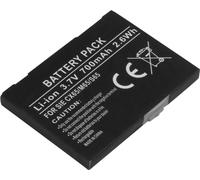 Avizar, batterie de rechange Siemens CX65/M65/S65 3,7 V 700 mAh Li-Ion, noir
