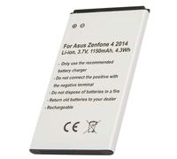 Avizar Batterie de Remplacement Asus Zenfone 4 Li-ion 3.7V 1150mAh 4.3Wh Blanc