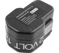 Avizar, batterie d'échange pour AEG BEST 12X / Super Ni-MH 12V 3000mAh 36Wh, noir