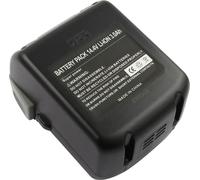 Avizar, batterie d'échange pour Hitachi CR 14DSL Li-Ion 14,4V 3000mAh 43Wh, noir