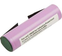 Avizar, batterie Gardena/Kärcher 18650 U-type 3,7 V 2600 mAh Li-Ion, Violet