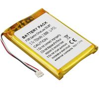Avizar, batterie Garmin DriveLuxe 50 3,7 V 750 mAh Li-Ion, blanc