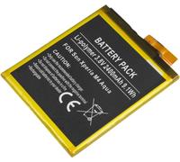 Avizar, Batterie interne Sony Xperia M4 Aqua Li-Polymer 3,8V 2400mAh, Noir