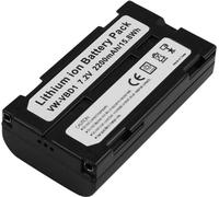 Avizar, Batterie JVC AG-EZ1 Caméscope 2200 mAh 7.4 V Li-Ion, Noir