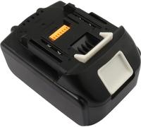 Avizar, Batterie Li-Ion 18V 5000mAh 90Wh pour outil Makita BL1850B, Noir / Blanc