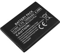 Avizar, batterie Li-Ion 3.7 V 1200mAh pour Samsung Galaxy Mini 2/Ace Plus - solide,