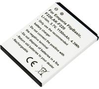 Avizar, batterie Li-Ion 3.7 V 2000mAh pour Emporia FlipBasic F220 - grande autonomie,