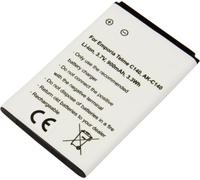 Avizar, batterie Li-Ion 3.7 V 900mAh pour Emporia Telme C140 - compact & économique,