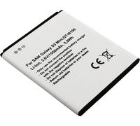 Avizar, Batterie Li-Ion 3.8 V 1550mAh avec NFC pour Galaxy S3 Mini - moderne & sûr, Blanc