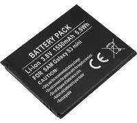 Avizar, batterie Li-Ion 3.8 V 1550mAh pour Samsung Galaxy S III mini - compact,