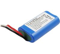 Avizar, Batterie Li-Ion 7.4V 2600mAh 19.2Wh pour Sony SRS-X3 / SRS-XB2 haut-parleur, bleu