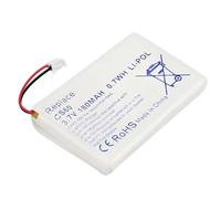 Avizar Batterie Li-Polymer 180mAh pour Casque Compatible Plantronics CS60
