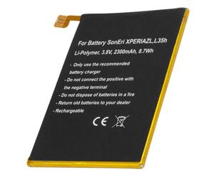 Avizar Batterie Li-Polymer 3,8V pour SonyEricsson Xperia X 2300mAh Noir