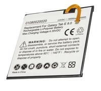 Avizar Batterie Li-Polymer 4.35V pour Samsung Galaxy Tab E 8.0 5000mAh Blanc