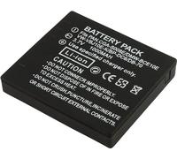 Avizar, Batterie Panasonic Lumix DMC 1000 mAh 3.7 V Li-Ion, Noir